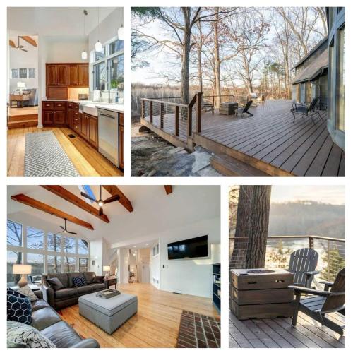 Exclusive Wooded Chalet w Magnificent River Views