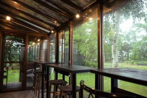 balkon/taras, Guesthouse Akane-Yado (Adult Only) near Rokugo no Mori