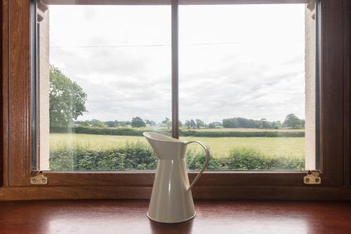 Utsikt, Stanley Lodge Farmhouse in Forton