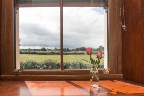 Utsikt, Stanley Lodge Farmhouse in Forton