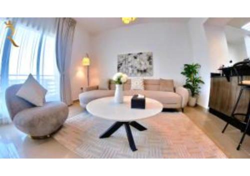 Guestroom, Elegant 1BR - Al Reef Urban Haven in Abu Dhabi International Airport