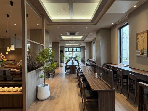 Restaurant, Hotel Route Inn Kurayoshi Ekimae in Kurayoshi