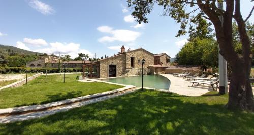 Svømmebasseng, Villa L'Antico Mulino in Sant'Angelo
