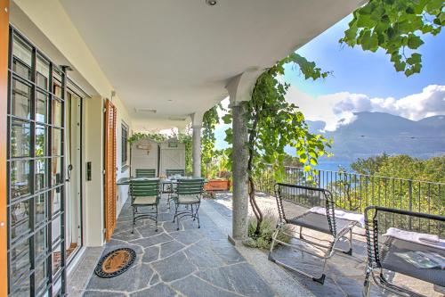 Balcony/terrace, Honeymoon Love Retreat 1 - Happy Rentals in Brione sopra Minusio