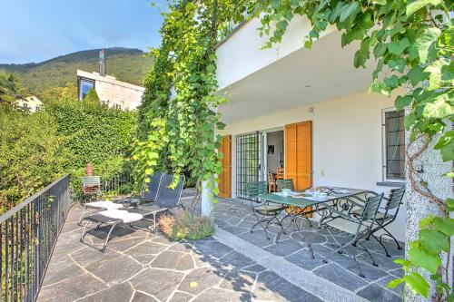 Balcony/terrace, Honeymoon Love Retreat 1 - Happy Rentals in Brione sopra Minusio