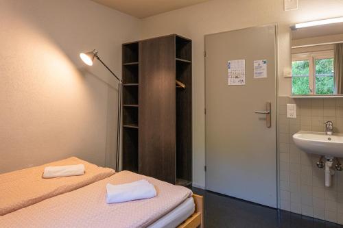Youth Hostel Zermatt Room Type - Single Room with Private Bathroom