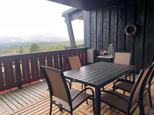 balkon/terras, Stor Og Moderne Leilighet I Sentrum in Beitostolen