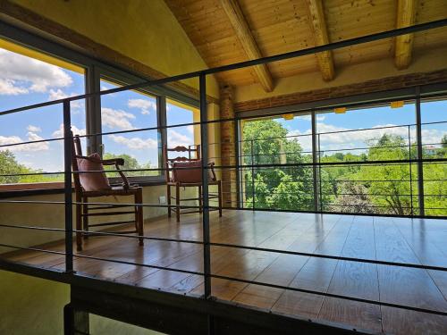 The Window on the Forest View in Capriglio