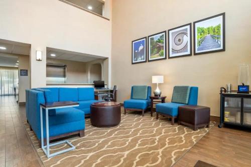 로비, 컴포트 인 그린빌 I-65 (Comfort Inn Greenville I-65) in 그린빌 (AL)