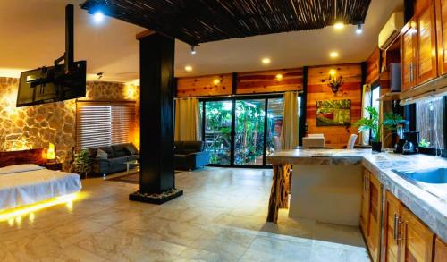 Loft Suite Altitude Cabin in Chano