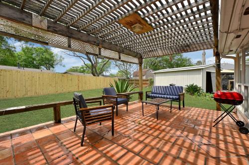 Létesítmények, Quiet 4BR Near Nasa & Kemah, King Bed, Bbq, Patio in Seabrook