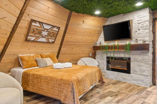 TeePee at Paradise Point with a hot tub fire pit & grill, Bryant (foto 2)