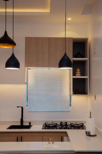 Kitchen, Akoka Oasis 1-Bed Near Unilag in Somolu