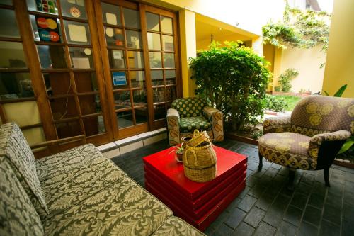 Балкон/терраса, Casa de Baraybar B&B in Лима