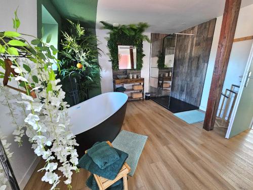 Shower, Immersion Foret Enchantee, 70m2 Atypique & Design aux portes de Lille in Salome (Nord-Pas-de-Calais)