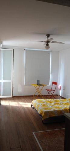 Private bedroom, kitchen and balcony