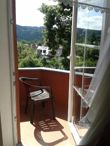 Erkély/terasz, Pension Irmisch in Aue