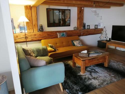 Charmant appartement avec terrasse de toit 2 chambres 4 pers in Seez