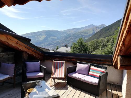 Charmant appartement avec terrasse de toit 2 chambres 4 pers in Seez