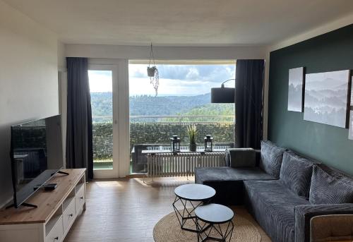 Ferienwohnung Platzhirsch 314 im Harz mit Pool, Sauna & schöner Aussicht in Braunlage-Hohegeiß in Braunlage, Deutschland