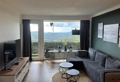 Ferienwohnung Platzhirsch 314 im Harz mit Pool, Sauna & schöner Aussicht in Braunlage-Hohegeiß in Braunlage, Deutschland