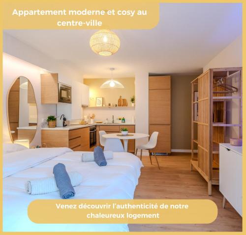 Studio Magnolia le Claudel I Thonon-les-Bains - Location saisonnière - Thonon-les-Bains