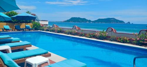 A szálláshely kívülről, La Paloma Oceanfront Retreat in San Patricio Melaque