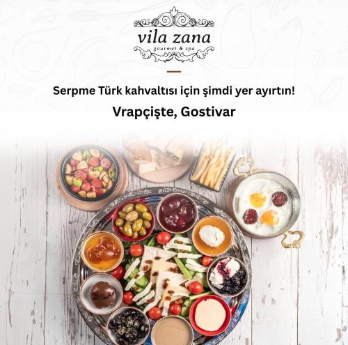 مطعم, Hotel Vila Zana in Gostivar