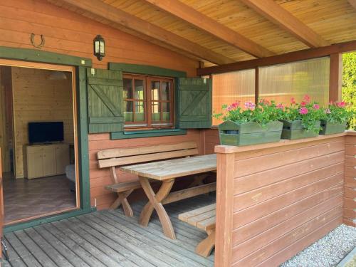 Erkély/terasz, Bałtycka Oaza (Baltycka Oaza) in Poddabie