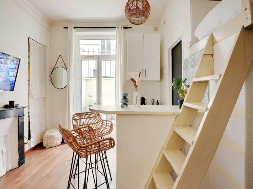 Charming Studio 1BR-2P - Batignolles, Parigi (foto 8)