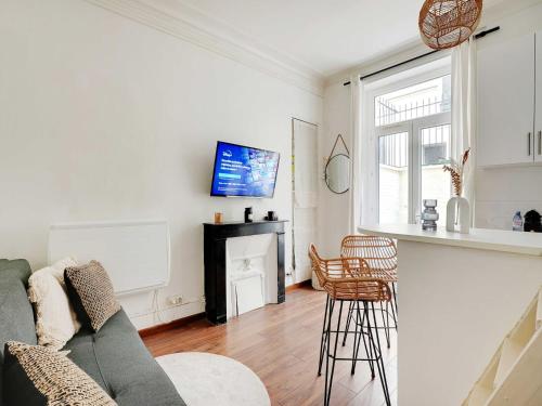Charming Studio 1BR-2P - Batignolles, Parigi (foto 6)