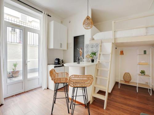 Charming Studio 1BR-2P - Batignolles, Parigi (foto 7)