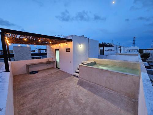 Private roof top pool. Great house for families. in Playa del Carmen, Mexico