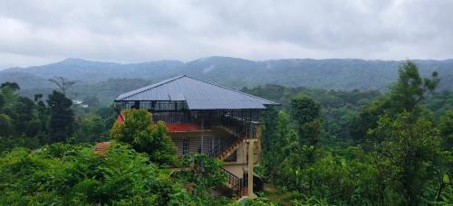 Viesnīcas āriene, Nisarga Coorg Home Stay in Koothi