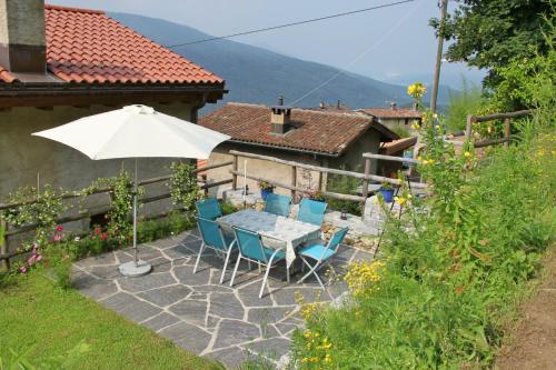 Vrt, Casa al Sasso in Bedigliora