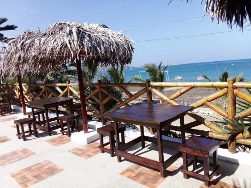 pludmale, La Fogata Bungalows in Machalilla