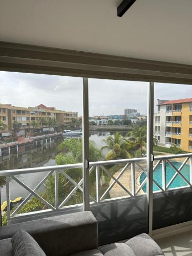 Balcony/terrace, Apartmento Lecheria 3 hab 2 banos Moderno hasta 8 personas in Puerto La Cruz