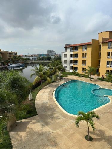 Swimming pool, Apartmento Lecheria 3 hab 2 banos Moderno hasta 8 personas in Puerto La Cruz