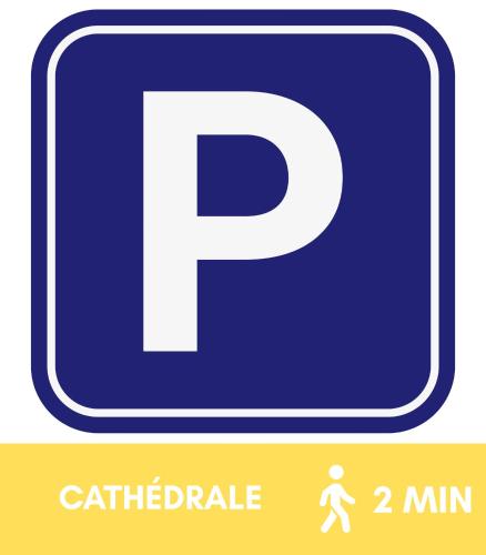 Jungle - Appartement - Cathédrale 4 min - Centre - Reims