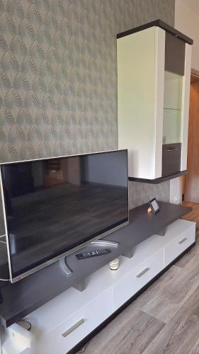 共用Lounge/電視區, Pension Bernburg A2 in 貝恩堡（薩勒）