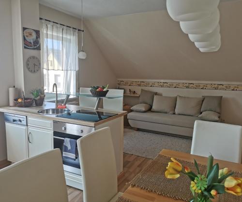 Schöne, helle, ruhige Wohnung und Wellness Sauna (Schone, helle, ruhige Wohnung und Wellness Sauna) in แฟรงเกนเบิร์ก