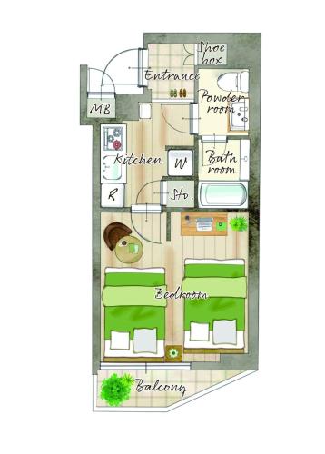 YU-Oshiage Apartment by J house 悠oshiage