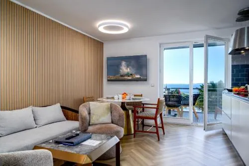Sassnitz - Freier Meerblick, Sauna, Fitnessbereich- FeWo Dwarslöper in Sassnitz, Deutschland