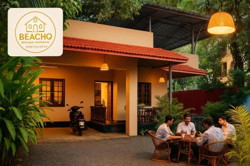 BEACHO 2 bhk private entire villa with kitchen varkala cliff south - Varkala