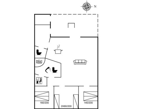  Holiday Home Dagna - 200m from the sea by Interhome in Tjørneholm