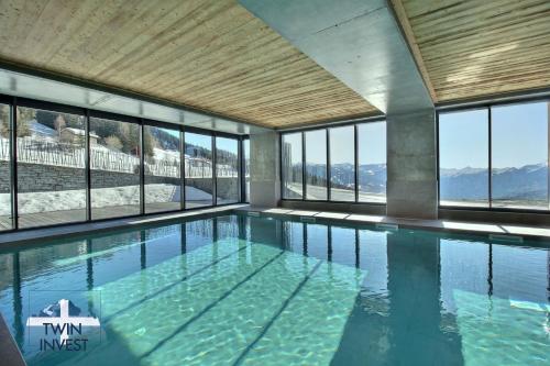 ARC 1600, LE RIDGE, Appartement 07 personnes Vue Montagne - ski aux pieds - Sauna, Hammam, Piscine, Salle de salle de sport-fitness, Arc 1600 (photo 6)