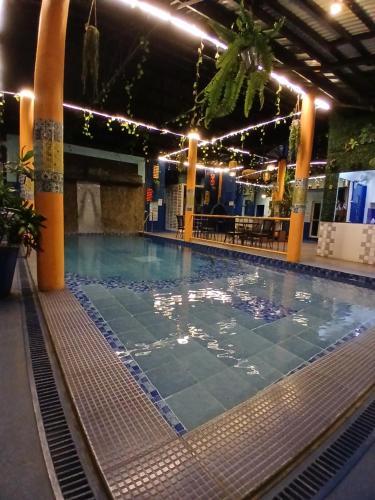 Swimming pool, Makiling Onsen Hotel in Los Banos