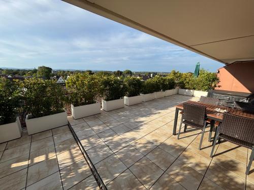 Penthouse mit Whirlpool, Traumblick und großer Dachterrasse, Bad Salzuflen (foto 4)