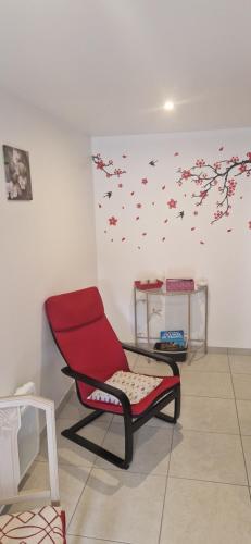 Chambre les orchidées (Chambre les orchidees) in Menomblet