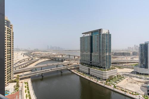 Elegant Studio in Business Bay near Burj Khalifa, Dubái (foto 7)